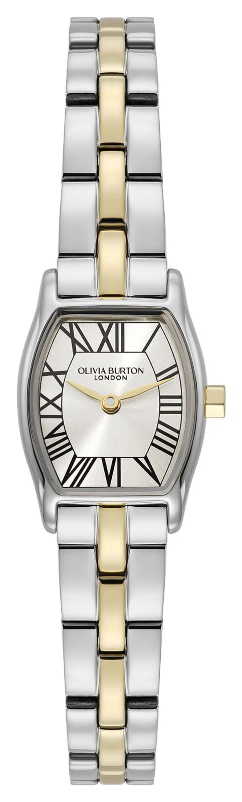 Olivia Burton Olivia Burton 18Mm Cambridge Champagne Sunray Two Tone Watch in Multi