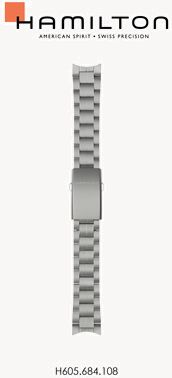 Hamilton Straps Herenarmband uitsluitend roestvrij staal H695684108