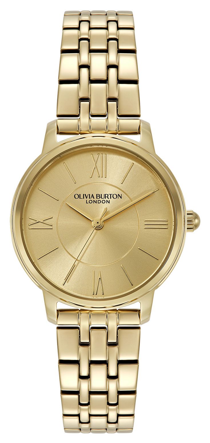 Olivia Burton Westbourne classique (30 mm) cadran dor montre