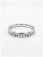 0.50ct Round Brilliant Natural Diamond 18ct White Gold Full Eternity Ring JM8519 - alternate view 2
