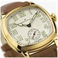 Hamilton American Classic Cushion Mechanical (30mm) Sandblasted Beige Dial / Brown Leather Strap Watch H36139520 - alternative Ansicht 7