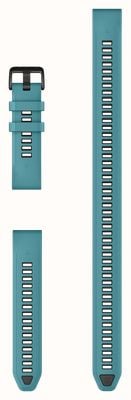 Garmin QuickFit Bands (20mm) Turquoise Silicone (3-piece Dive Set) - Strap Only 010-14412-00