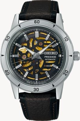 Seiko Estilo prenúncio dos anos 60, estilo motociclista 'elegante e robusto' SSA461J1