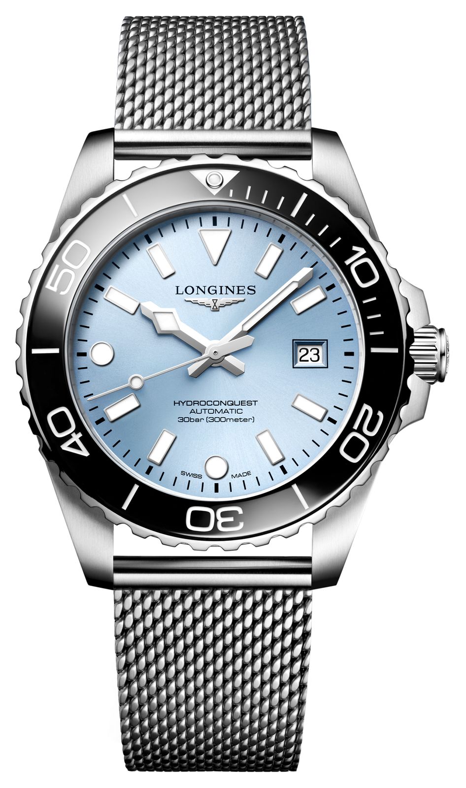 LONGINES Hydroconquest automatique (42 mm) cadran bleu givr montre