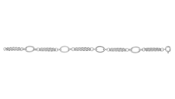 James Moore & Co Silver 925 Ladies fancy Belcher chain and Jewellery