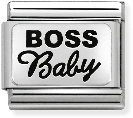 Nomination Classic Boss Baby In Steel And 925 Silver Charm 330109/36