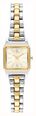 Calvin Klein Soft Form (16mm) Gold Dial / Two Tone Stainless Steel Bracelet 25100234