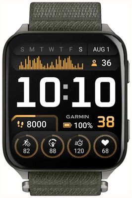 Garmin Venu x1 - Reloj inteligente premium con GPS y fitness (41 mm) color musgo con correa de nailon Moss Comfortfit 010-02980-03