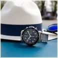 Emile Chouriet Challenger Deep Automatic Chronograph (43.5mm) Black Sunray Dial / Stainless Steel Bracelet 22.1169.G.6.AW.59.6 - widok alternatywny 6