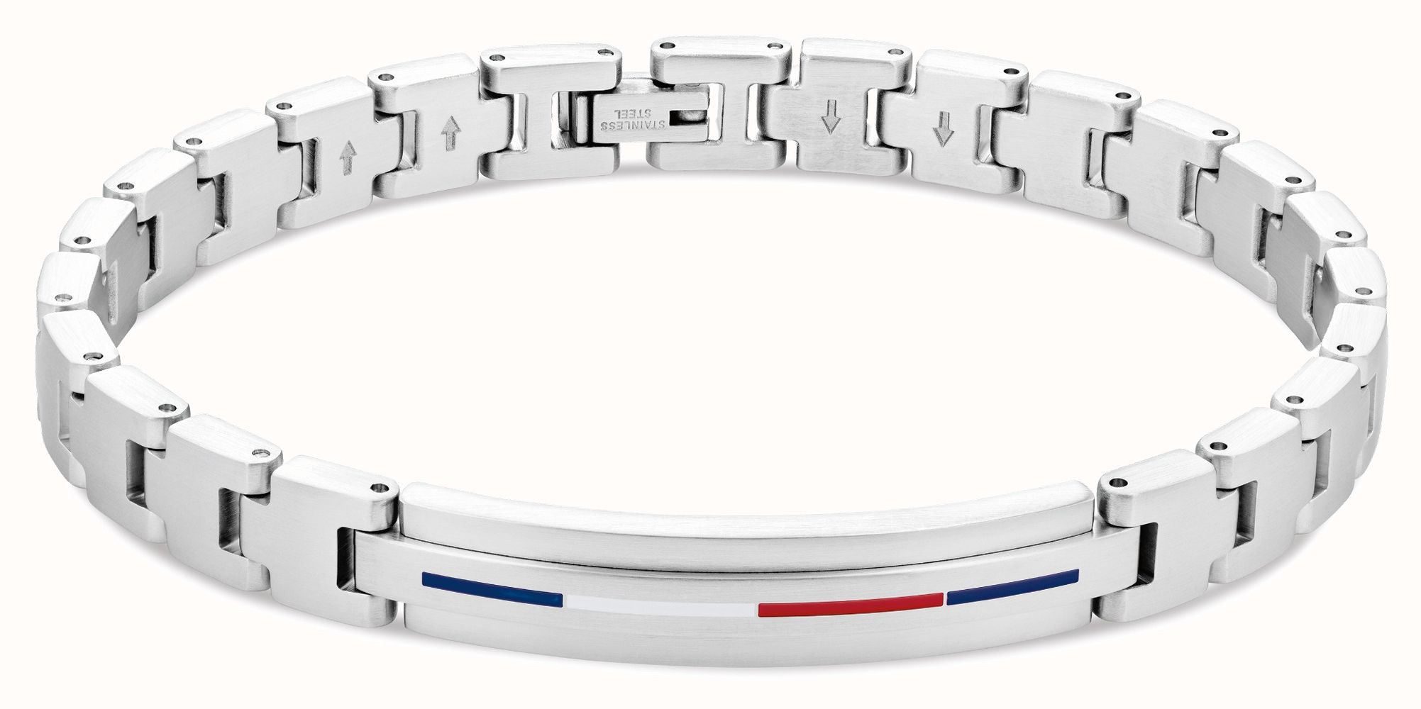 Tommy Hilfiger Men s Iconic ID Stainless Steel Bracelet 2790313 First Class Watches CAN