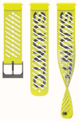 Suunto Cinturino in silicone giallo limone Athletic 5 - 22 mm (s+m) - solo cinturino SS050963000