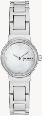 Skagen Freja lille (26 mm) quadrante in madreperla / bracciale in acciaio inossidabile SKW3168
