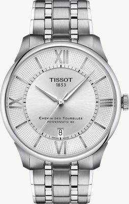Tissot シュマン・デ・トゥレル（42mm）シルバーサンレイダイヤル／ステンレススチールブレスレット T1394071103800