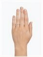 0.25ct Round Brilliant Natural Diamond 9ct Yellow Gold Half Eternity Ring HET100112/Y - vista alternativa 4