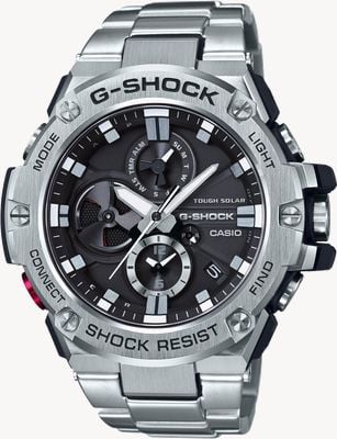 Casio Chronographe homme G-steel Bluetooth Triple Connect GST-B100D-1AER