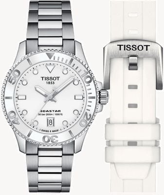 Tissot Seastar 1000 | 36mm | ホワイトダイアル | ステンレススティール ウォッチ T1202101101100