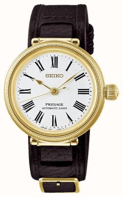 Seiko Relógio Presage Classic Series em esmalte 'Timekeeper' - Edição Limitada do 145º Aniversário SPB538J1
