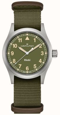 Hamilton Khaki Field Quartz (38mm) Khaki Green Dial / Khaki Green NATO Strap H69401960