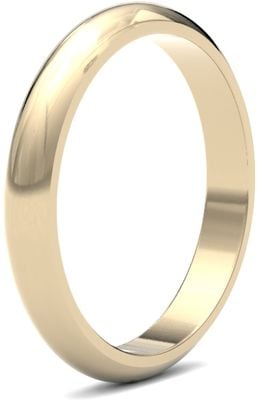 James Moore & Co | Or jaune 9 carats | 2,5 mm | lourd | taille D | ag_2.5lhd-9y AG_2.5LHD-9Y