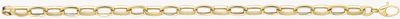 9ct Yellow Gold Hollow Bracelet BR675