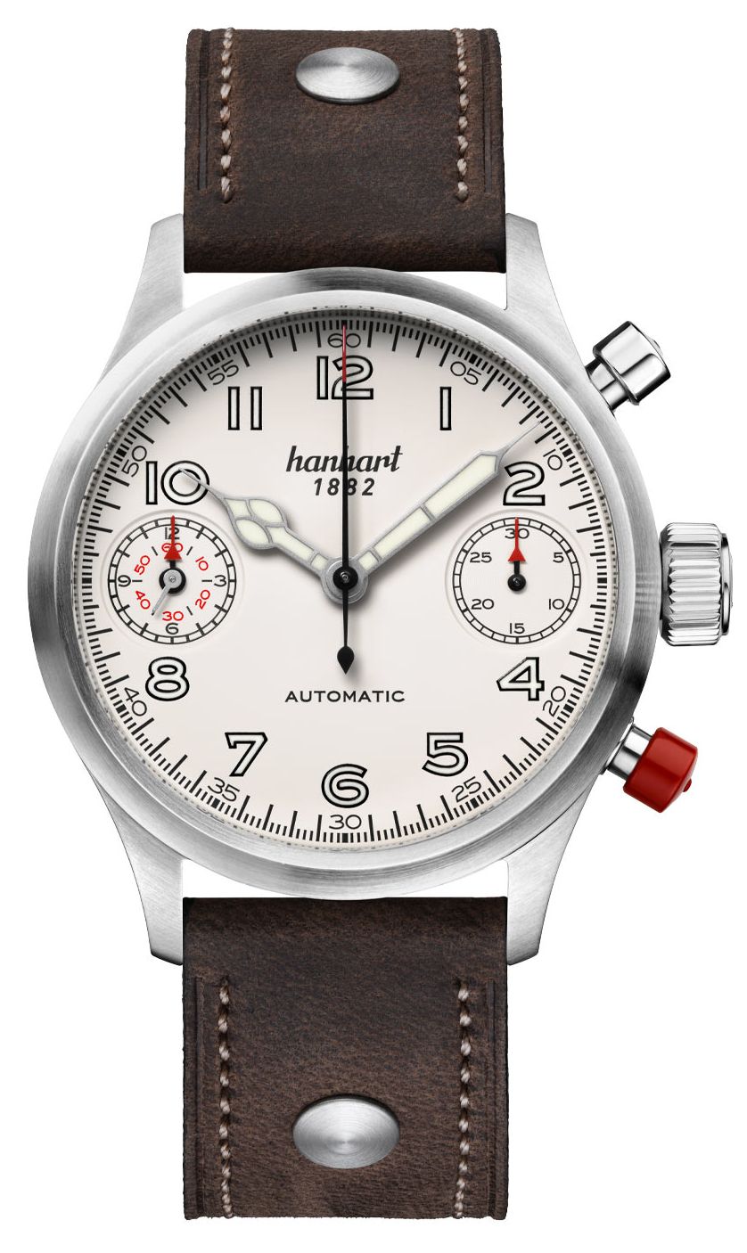 Hanhart Pioneer Twindicator Automatik-Chronograph (45 mm), uhr-image-202214