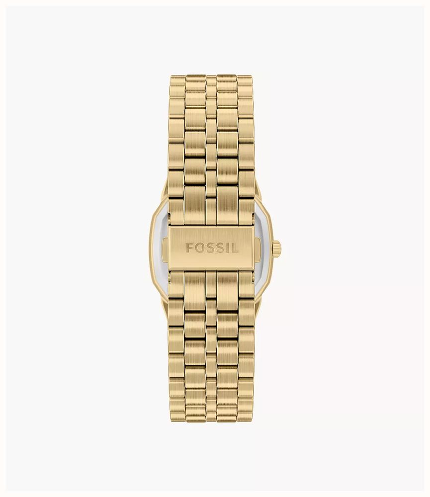 Fossil Harlow 33 mm Three-Hand Gold-Tone Stainless Steel Watch FS6223 - alternatieve weergave 2