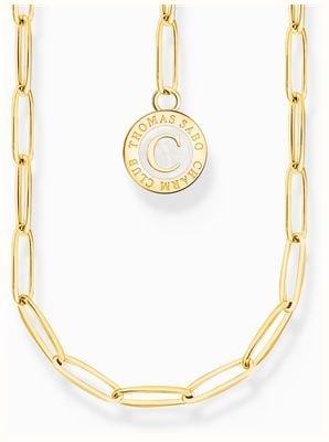 Thomas Sabo Charm Necklace Gold-Plated Sterling Silver 70cm X2089-427-39-L70