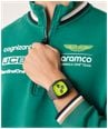Aston Martin Aramco Formula One™ Team OVR W Quartz Chronograph (44mm) Yellow Dial / Grey Silicone Strap Watch MTFO1F504 - alternative Ansicht 5