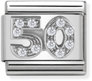 Nomination Classic 50 Sterling Silver & Steel Charm 330304/23