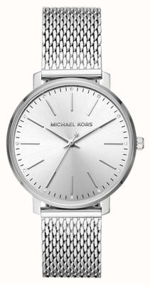 Michael Kors Pyper 女士不锈钢银色手表 MK4338