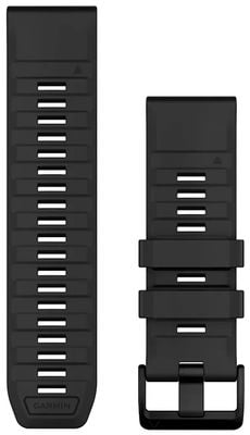 Garmin Quickfit® 26 表带（26 毫米）黑色硅胶 010-13393-02