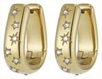 Olivia Burton Classic Celestial Crystal Gold Plated Hoop Earrings 24100644