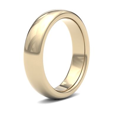 James Moore Wedding Rings | 9ct Yellow Gold | 5mm | Heavy | Premium Court | AG_5LHP-9Y