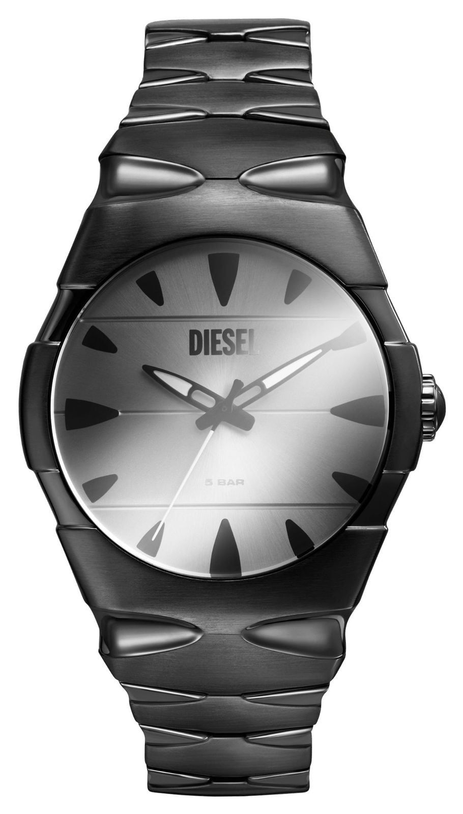 Diesel homme d-sruptor (42 mm) cadran argentÃ© / montre