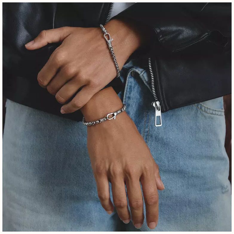 Thomas Sabo Thomas Sabo Rebel at Heart Box Bracelet (20.00 cm length) A2248-S01-53-L20 - 备用视图 3