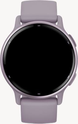 Garmin Vivoactive 5 metallische Orchideen-Aluminiumlünette mit Orchideengehäuse und Silikonband 010-02862-13