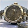 Pre-owned Rolex Datejust Diamond (26mm) Grey Patterned Dial / Two-Tone Stainless Steel Bracelet Watch JMP-835572 - vista alternativa 2