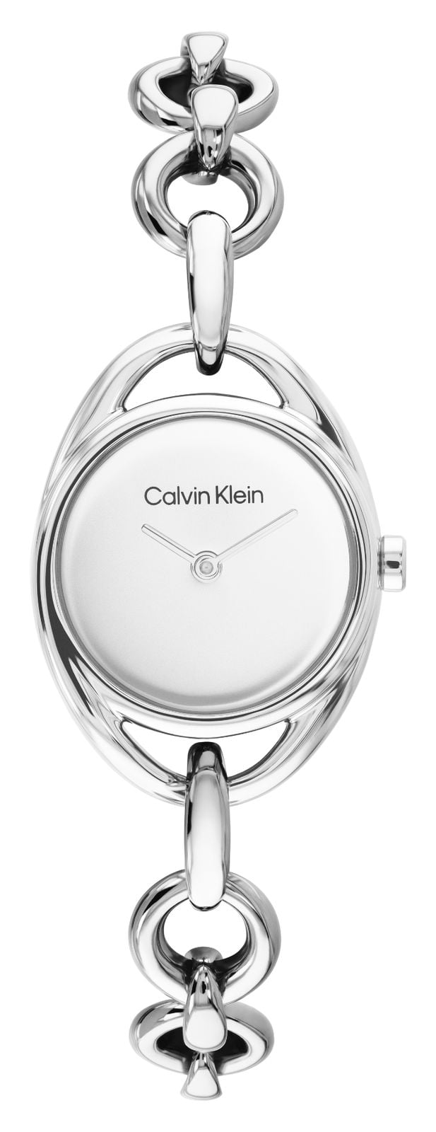 Calvin Klein Pure Link (25 mm) cadran argentÃ© / bracelet en montre