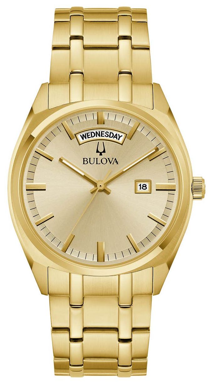 Bulova Surveyor Day-Date Ã  quartz (39 mm) avec montre