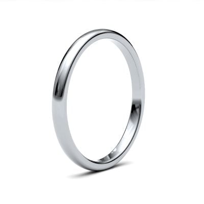 James Moore Wedding Ring | palladio 500 | 2 mm | pesante | dimensioni premium court | ag_2lhp-pd5 AG_2LHP-PD5