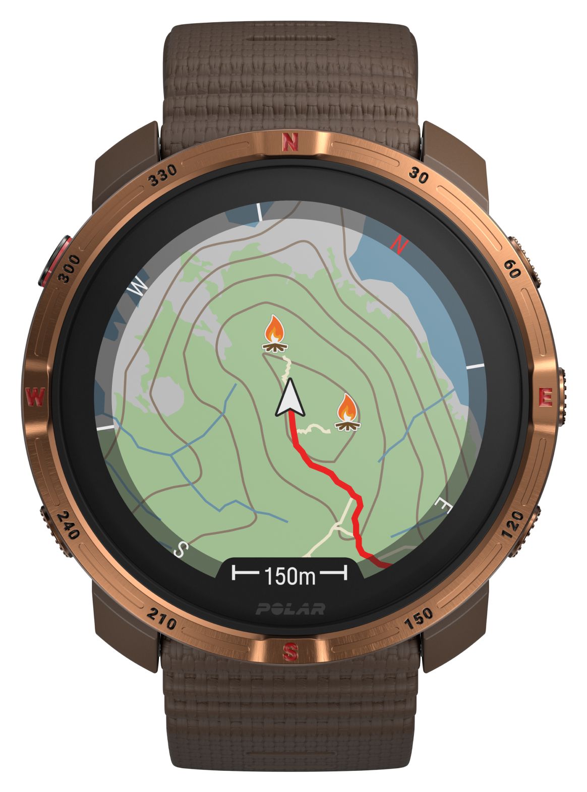 Polar connectÃ©e multisports d'extÃ©rieur Grit x2 montre