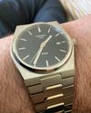Customer picture of Tissot PRX Quartz (40mm) Blue Sunray Dial / Stainless Steel Bracelet T1374101104100