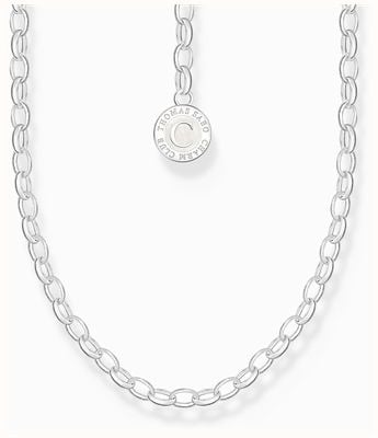 Thomas Sabo Ladies Silver Charm Necklace Charmista Coin X0288-007-21-L45