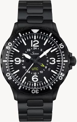 Sinn 857 s utc | schwarzes pvd armband 857.020 BRACELET