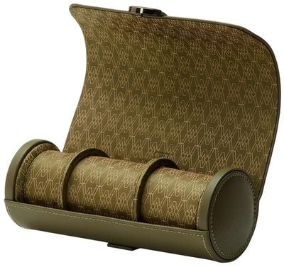WOLF 90th Anniversary Earth Triple Watch Roll - Olive 190641