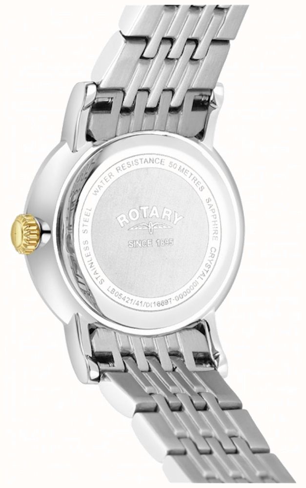 Montre Vintage Rotary Pour Femme - Bracelet Argenté, Référence 54385, Occasion