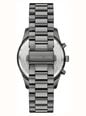 Michael Kors Lexington Blue Chronograph Mens Gunmetal Stainless Steel Bracelet MK9298 - alternative Ansicht 2