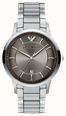 Emporio Armani Three-Hand Quartz (43mm) Grey Sunray Dial / Stainless Steel Bracelet AR11825