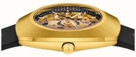 RADO Diastar Original Skeleton Automatic (38mm) Gold Skeleton Dial / Black Rubber Strap R12166159 - альтернативный вид 3