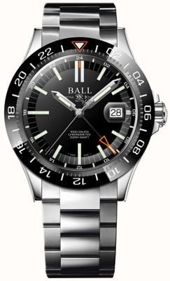 Ball Watch Company Engineer III Outlier Limited Edition (40 mm), schwarzes Zifferblatt / Edelstahlarmband DG9002B-S1C-BK